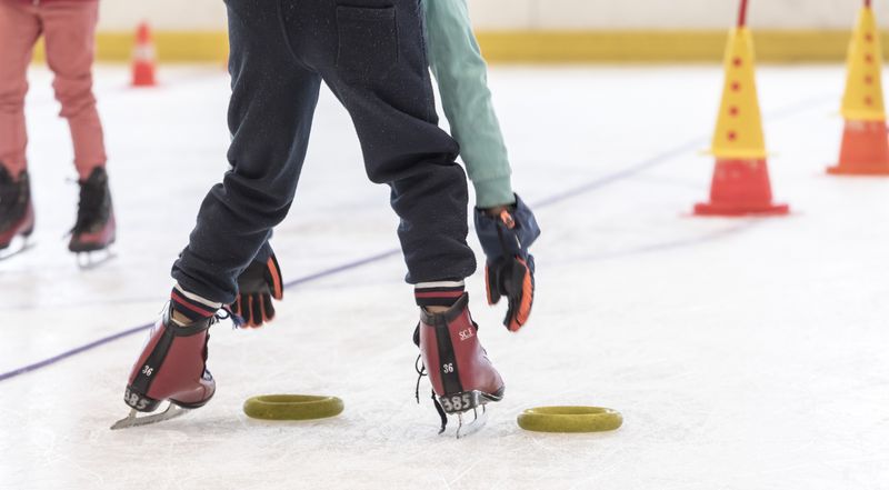 Cours à la patinoire