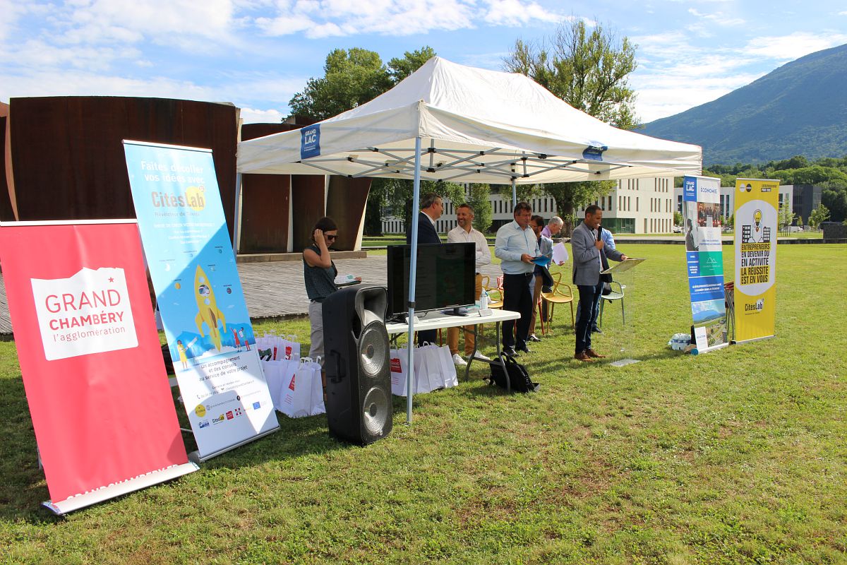 Remise des prix de la 3ème édition du Concours de l’idée entrepreneuriale : CitésLab dans le cadre du dispositif « CitésLab Révélateur de Talents ».